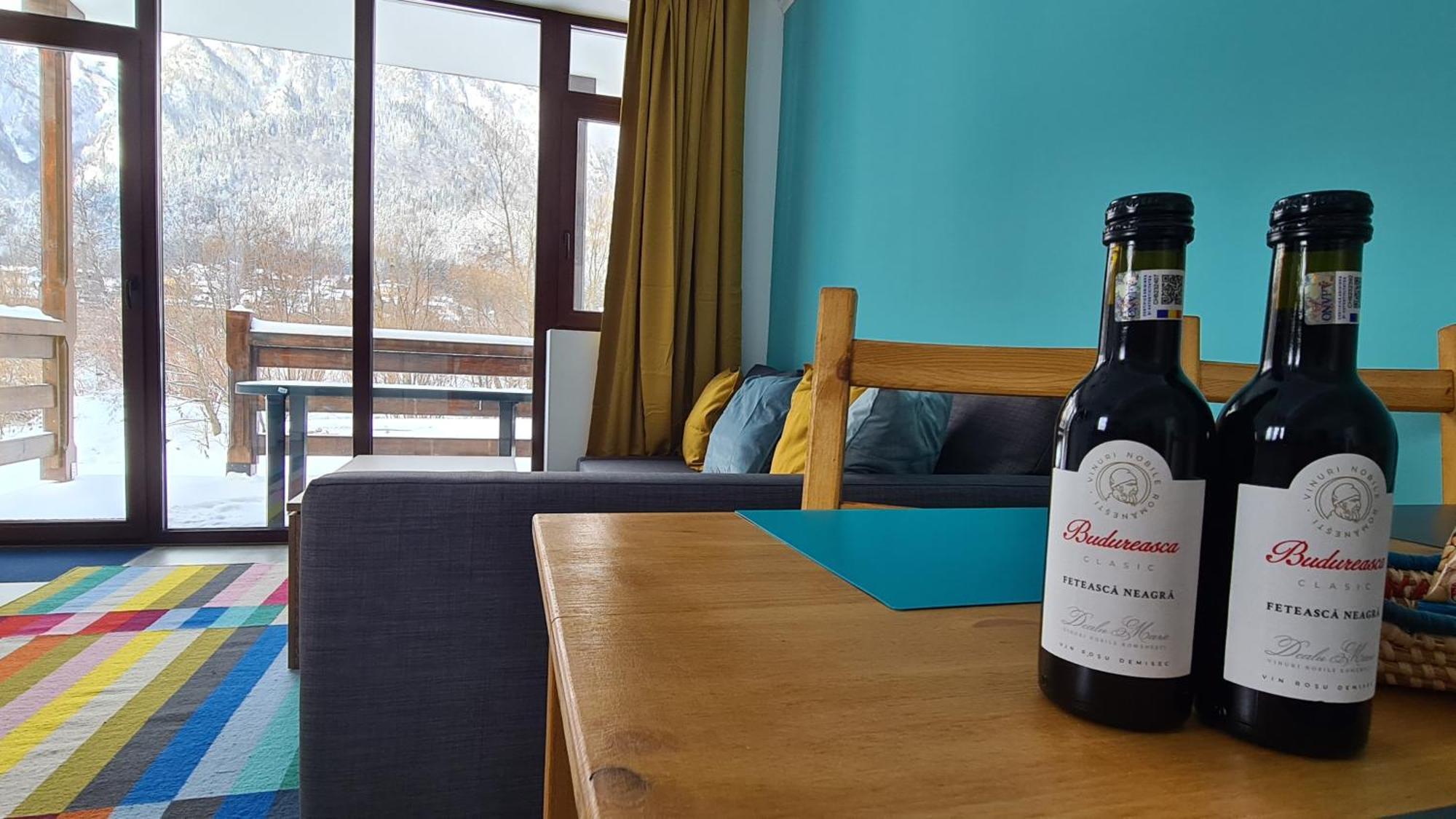 Cozy Riverfront Apartments With Garden And Mountain View 부스테니 외부 사진